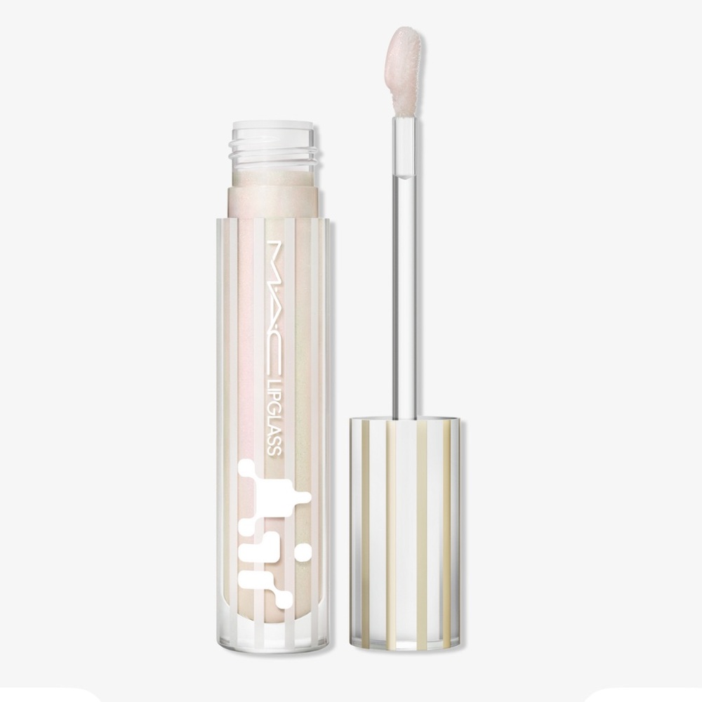 BNIB MAC Cosmetics Lipglass Air Non-Sticky Lipgloss in Frosting